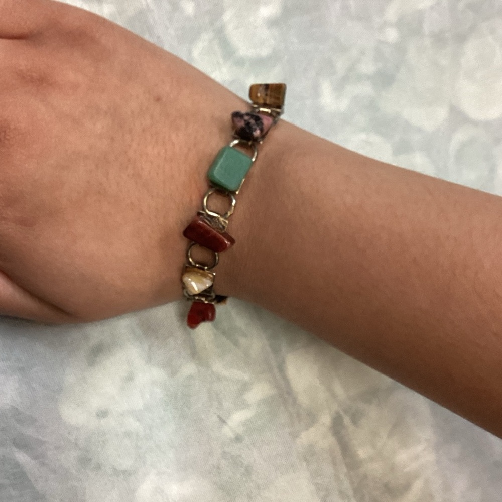 Multicolor Gemstone Bracelet